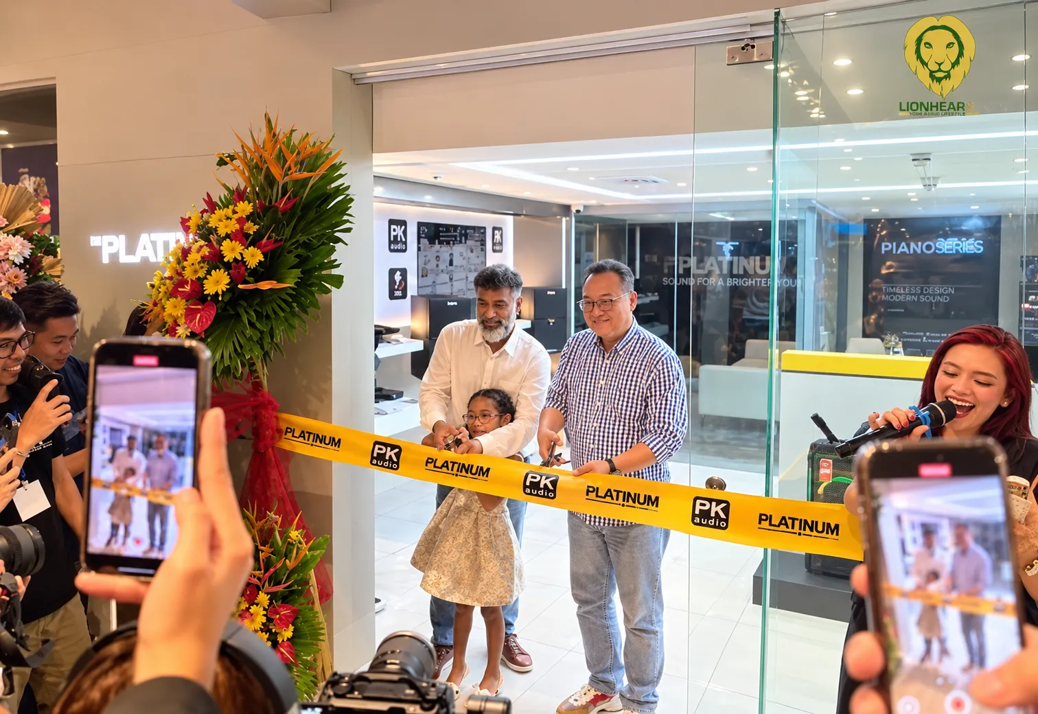 PLATINUM KARAOKE STORE OPENING